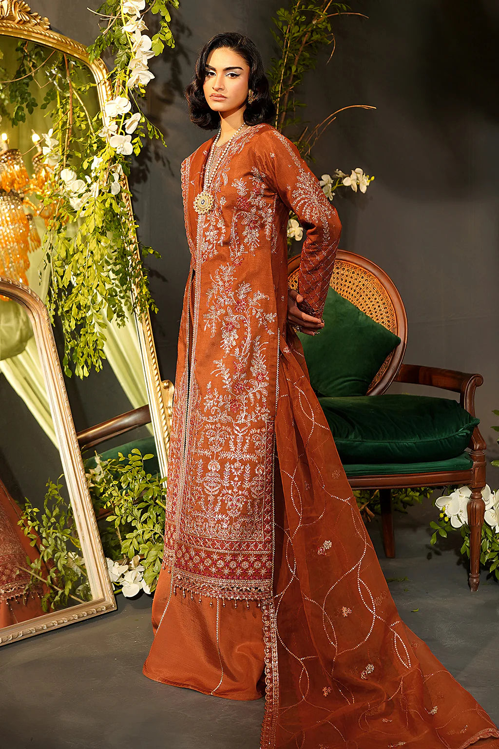 Maharani-BR-02 | Maryam’s | Bekhudi Chiffon collection 2025