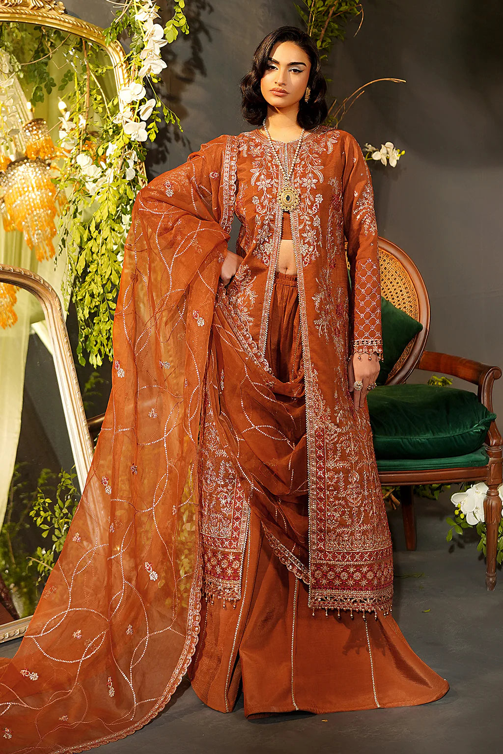 Maharani-BR-02 | Maryam’s | Bekhudi Chiffon collection 2025