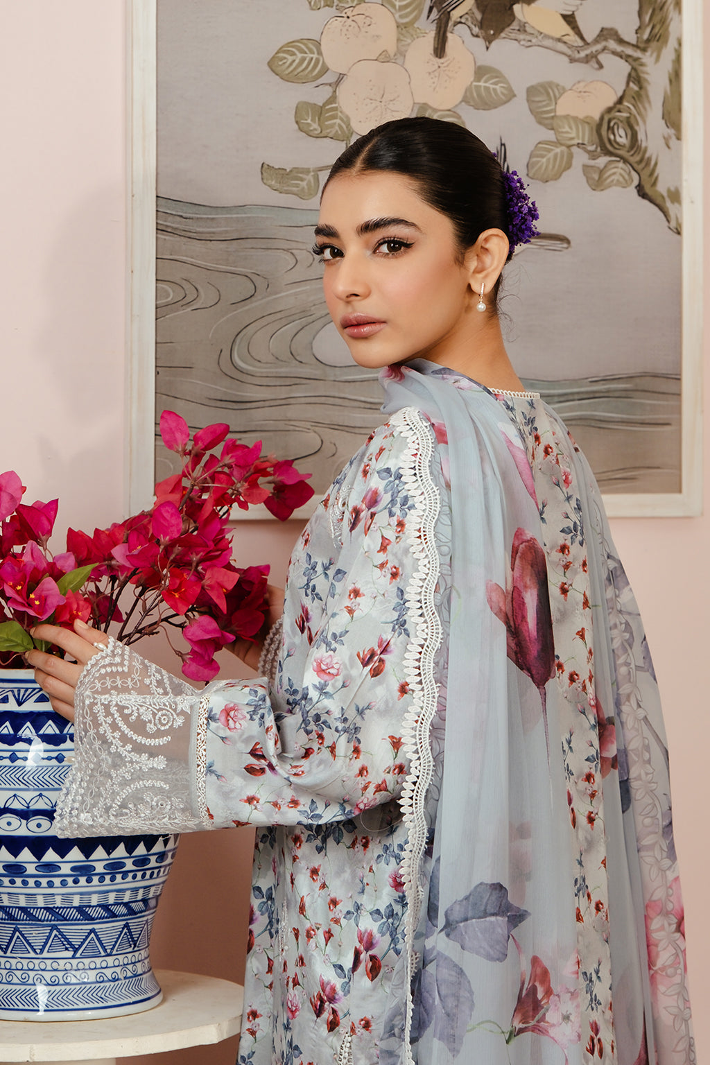 Evora | Afrozeh | Malina Lawn Collection 2024