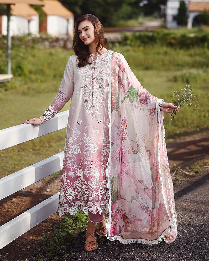 Dew Drift | Mushq | Solace Ombre Chikankari Collection 2026