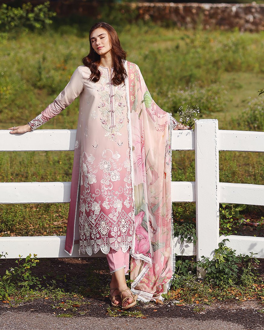Dew Drift | Mushq | Solace Ombre Chikankari Collection 2026