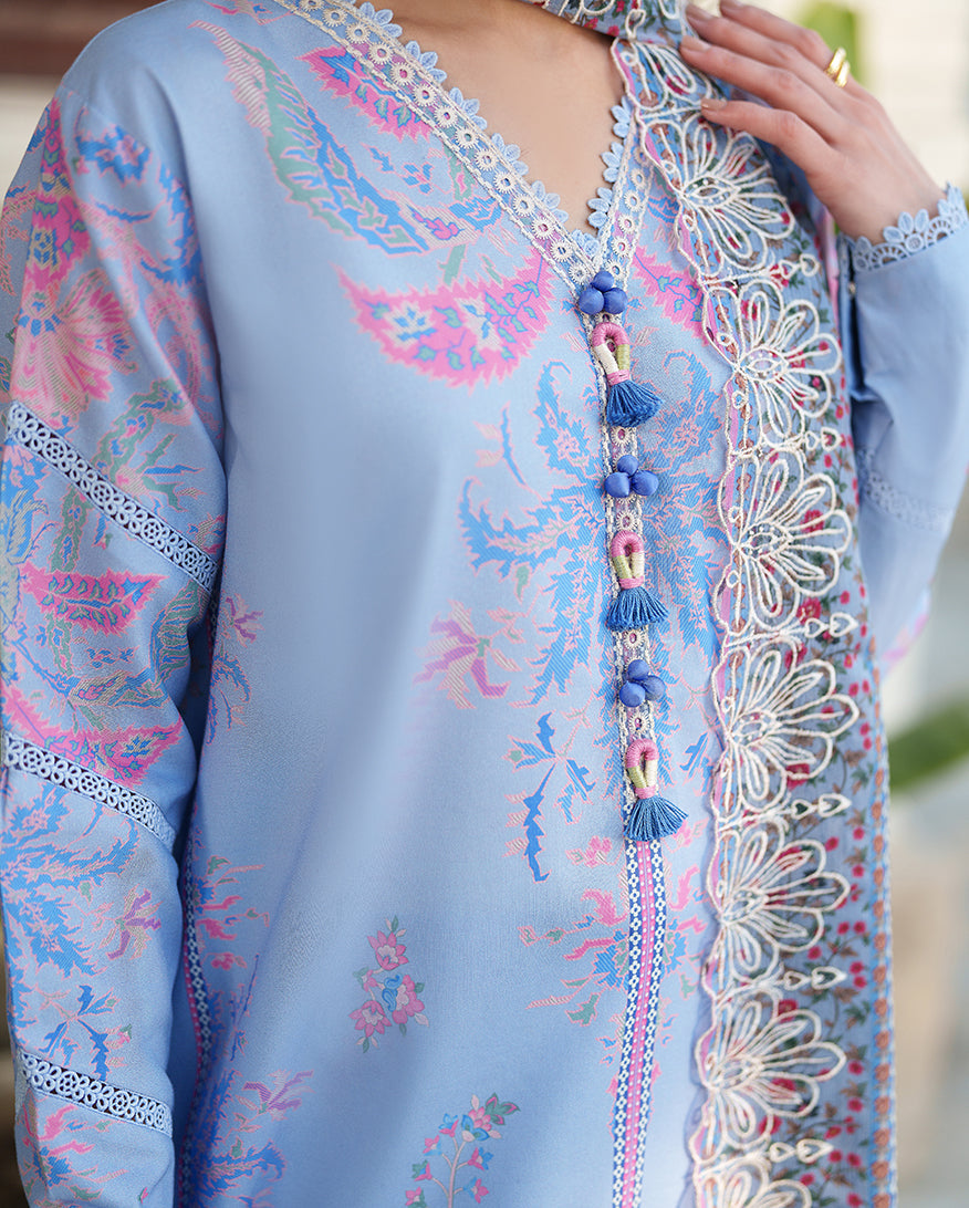 Dewlight Bloom | Roheenaz | Whispered Florals Lawn Unstitched Collection 2026