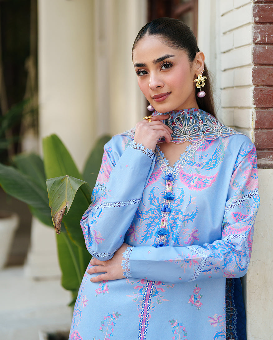 Dewlight Bloom | Roheenaz | Whispered Florals Lawn Unstitched Collection 2026