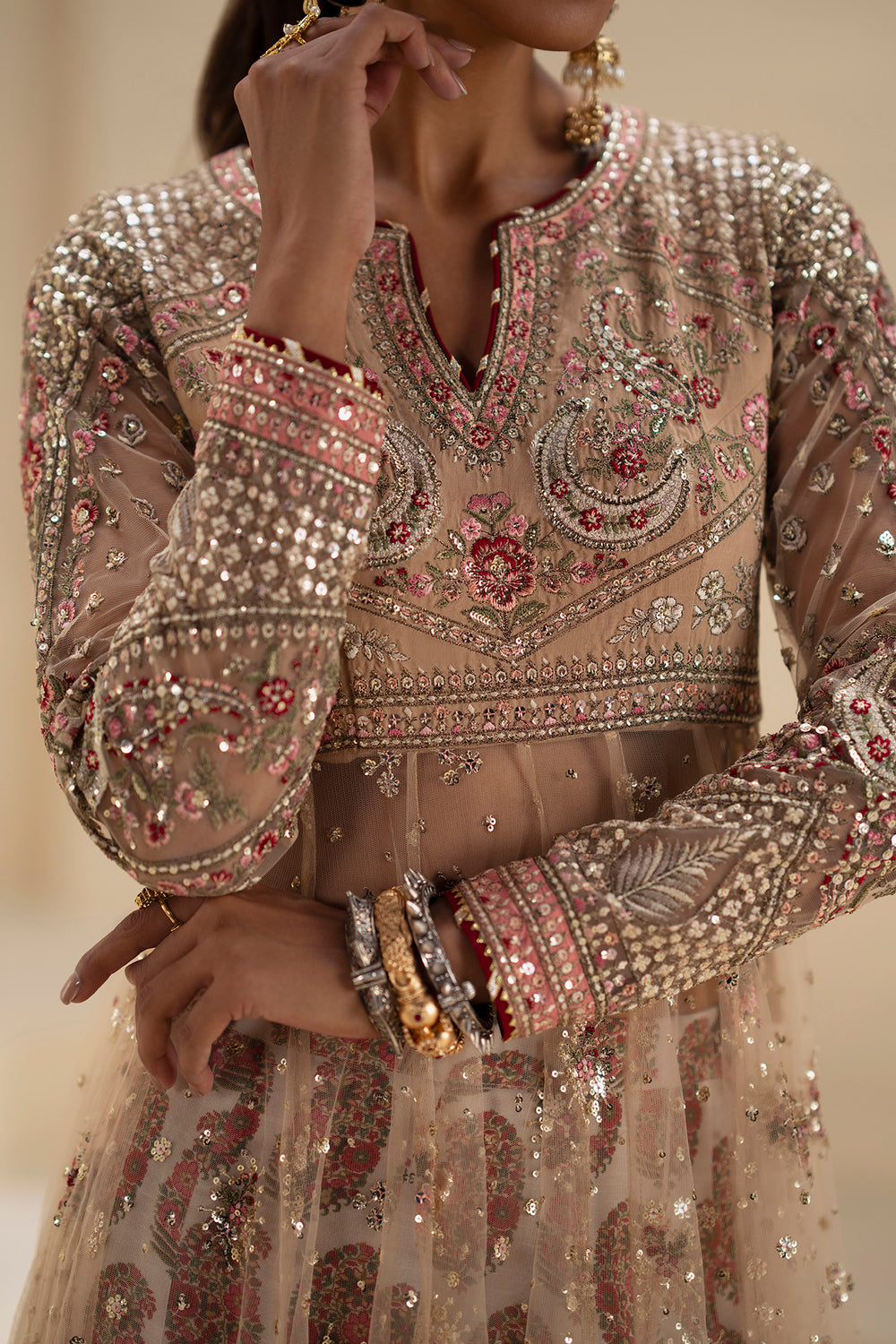 PALE YELLOW - E0903/104/226 | Ethnc Women | Ready to Wear Boutique Formals 2025