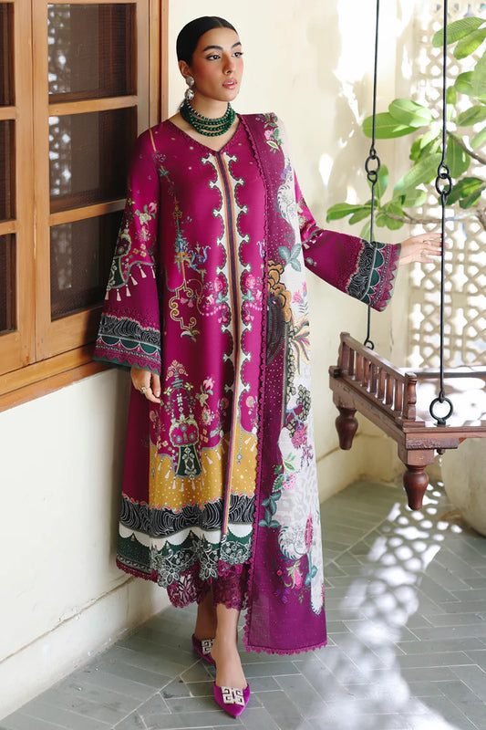 QW - 04B - Lacey | Qalamkar  | Qprints Winter Collection 2025