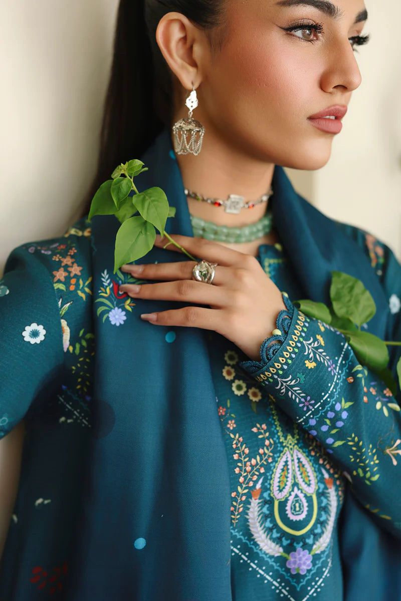 QW - 05B - Amiel | Qalamkar  | Qprints Winter Collection 2025