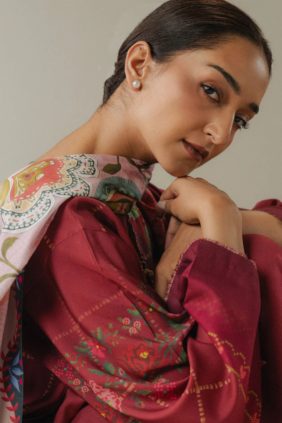 OLIVE HOUR - 5B | Coco Prints Winter Collection 2025