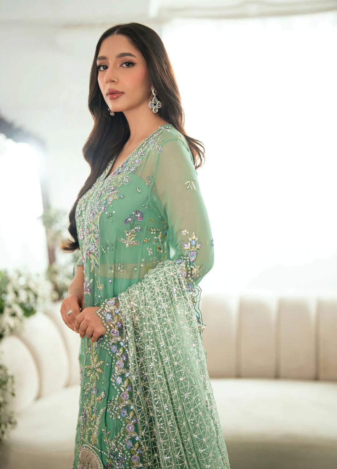 Adaa | Mushq | Sham Shandaar Chiffon Collection 2025