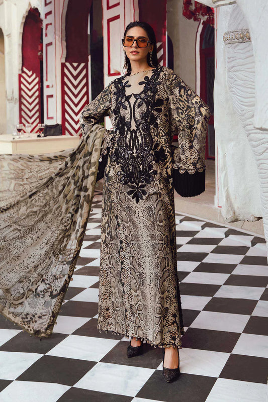 Maria B Mprints Rani Mahal Fall | Design # 2B Unstitched | Collection 2025