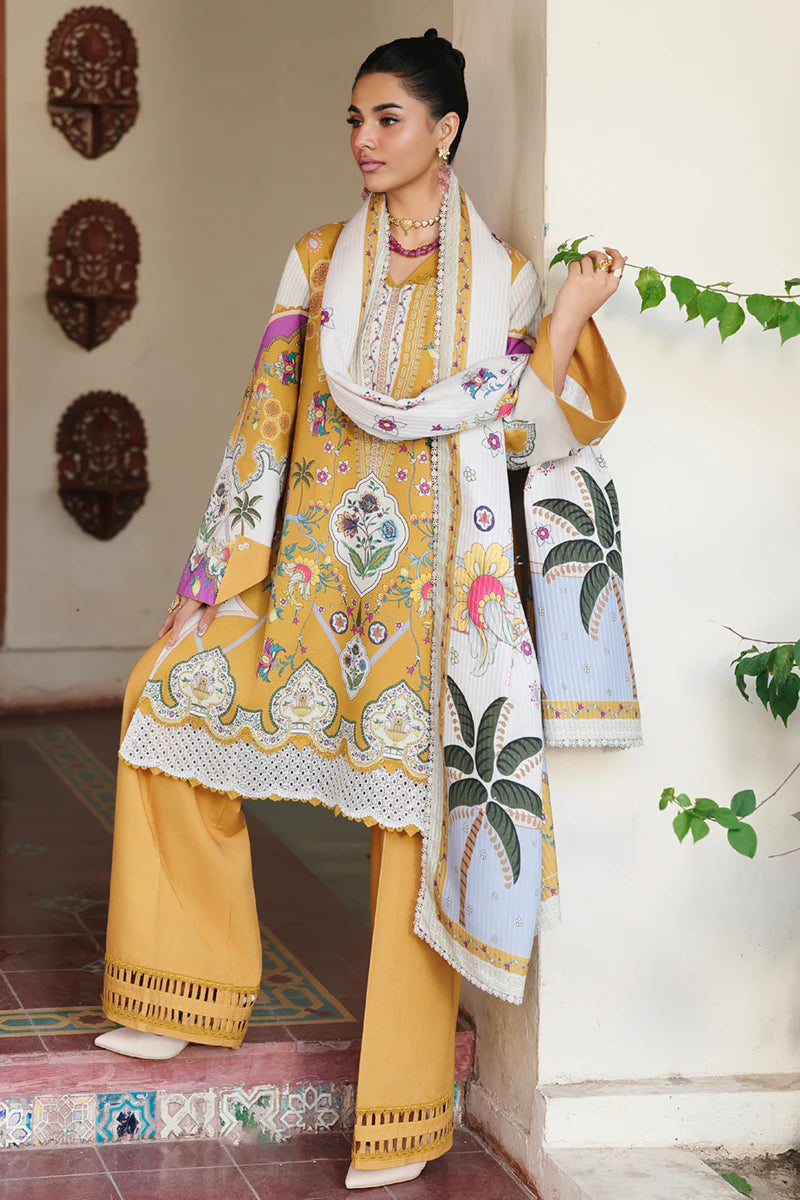 QW - 07A - Celina  | Qalamkar  | Qprints Winter Collection 2025