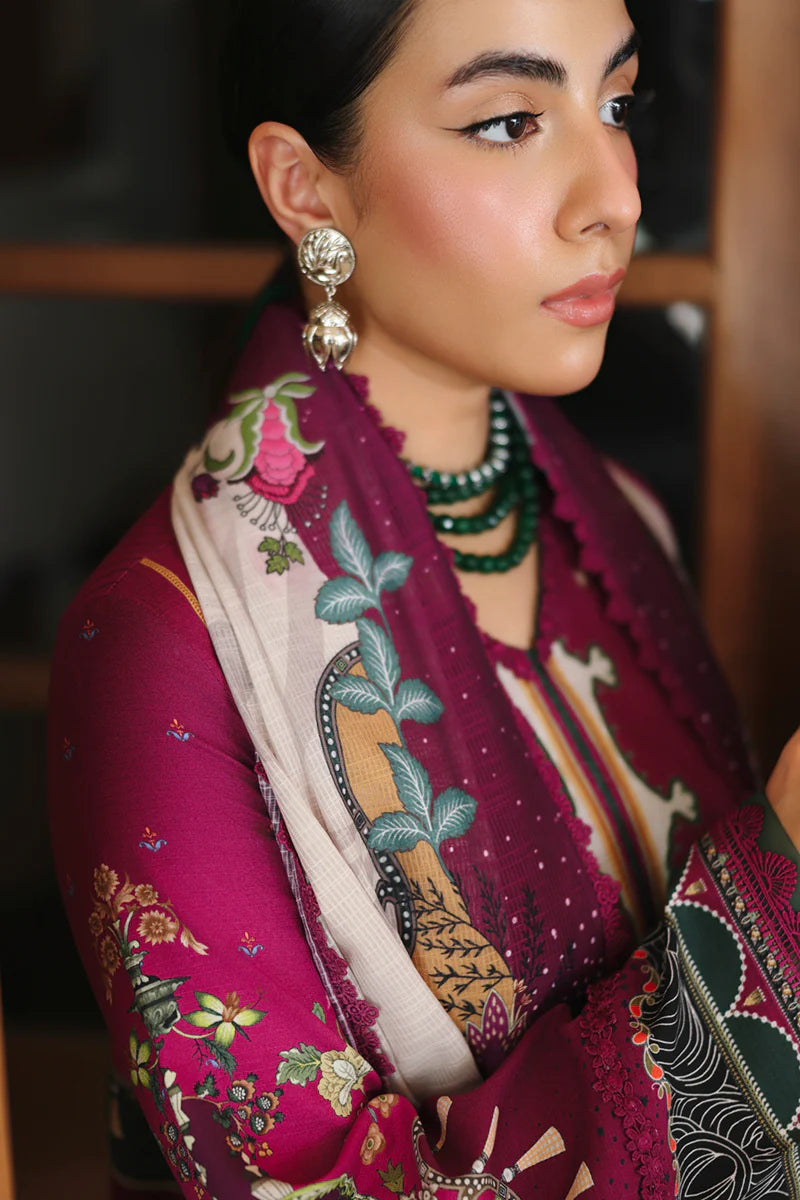 QW - 04B - Lacey | Qalamkar  | Qprints Winter Collection 2025