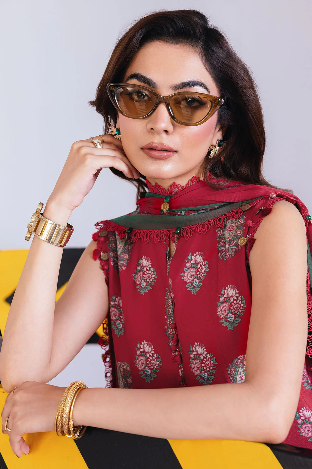 MB-CUS25-11010A | M Basic By Maria B Winter Unstitched Collection 2025