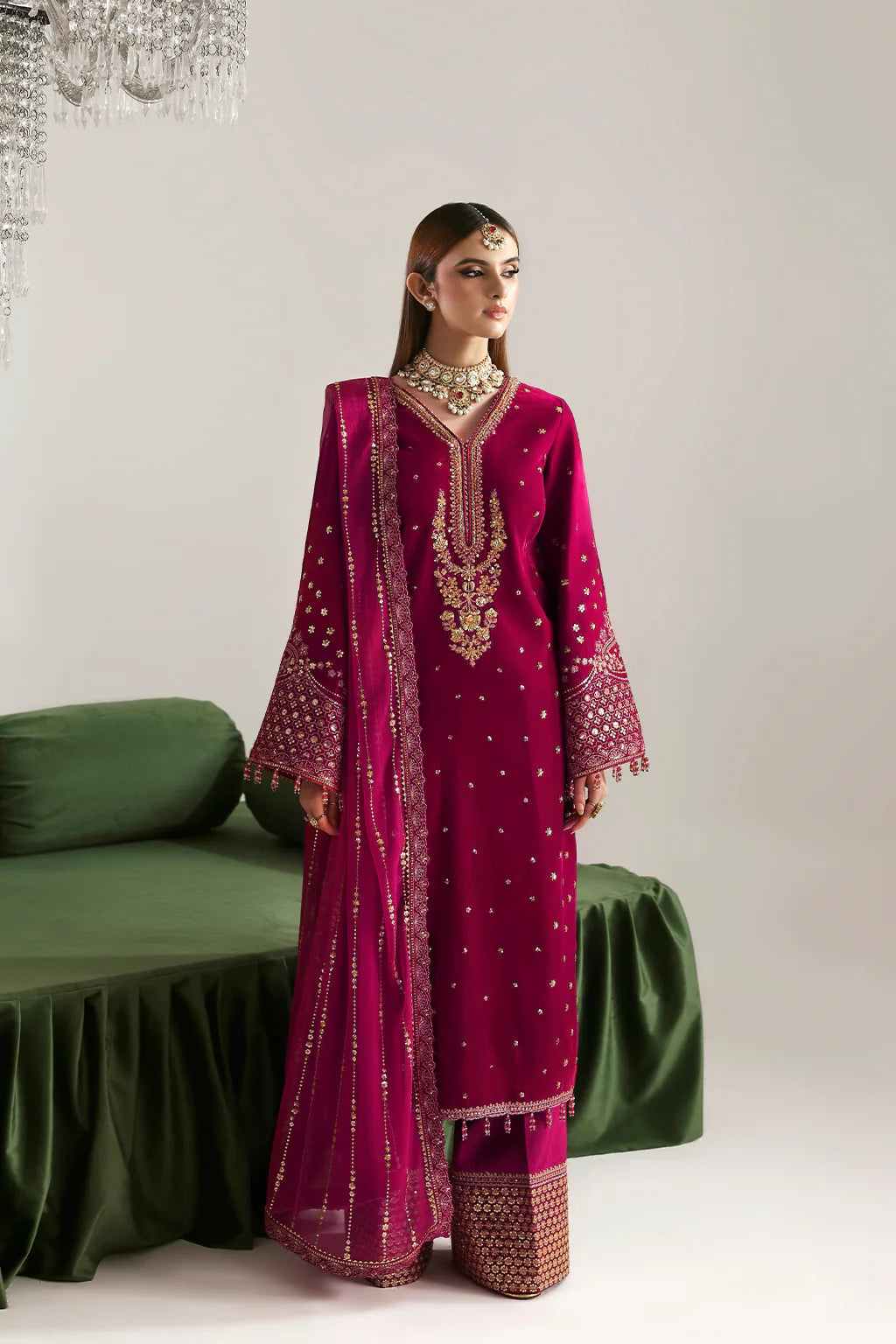 SHAHNAZ | EMAAN ADEEL ZARPOSH VELVET COLLECTION 2025