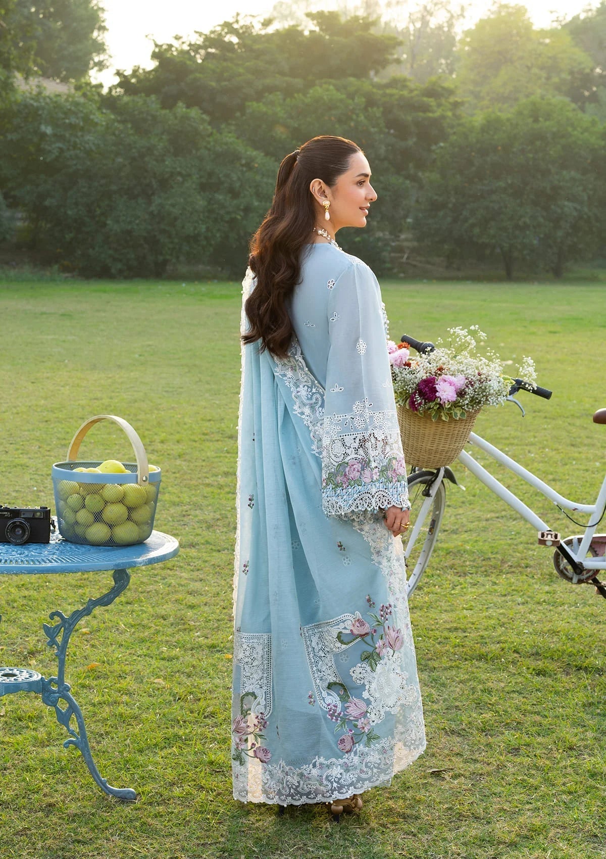 ELY-07 MORNIG DRIZZLE | Elaf Premium | Luxury Lawn Collection Unstitched 2026