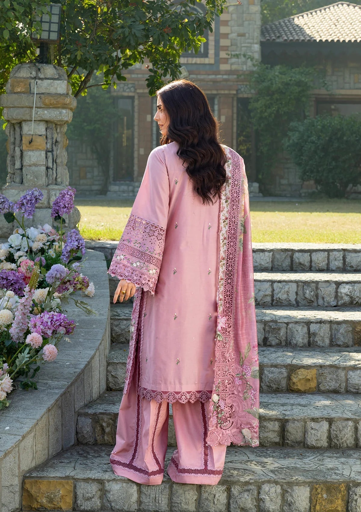 ELY-09 ROSEE | Elaf Premium | Luxury Lawn Collection Unstitched 2026