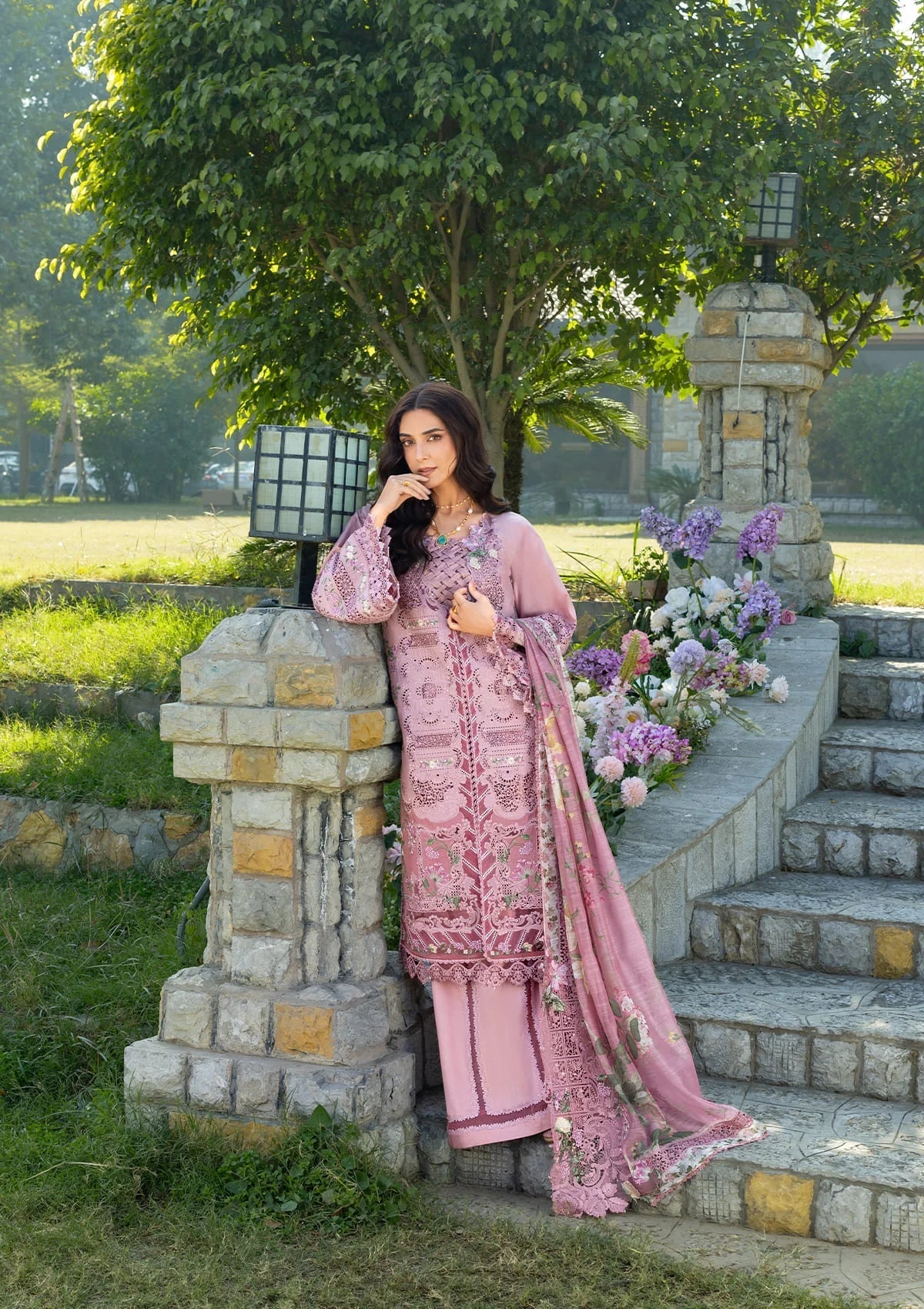 ELY-09 ROSEE | Elaf Premium | Luxury Lawn Collection Unstitched 2026