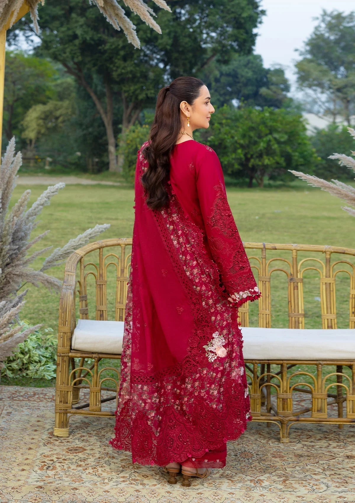 ELY-10 CHERIE LADY | Elaf Premium | Luxury Lawn Collection Unstitched 2026