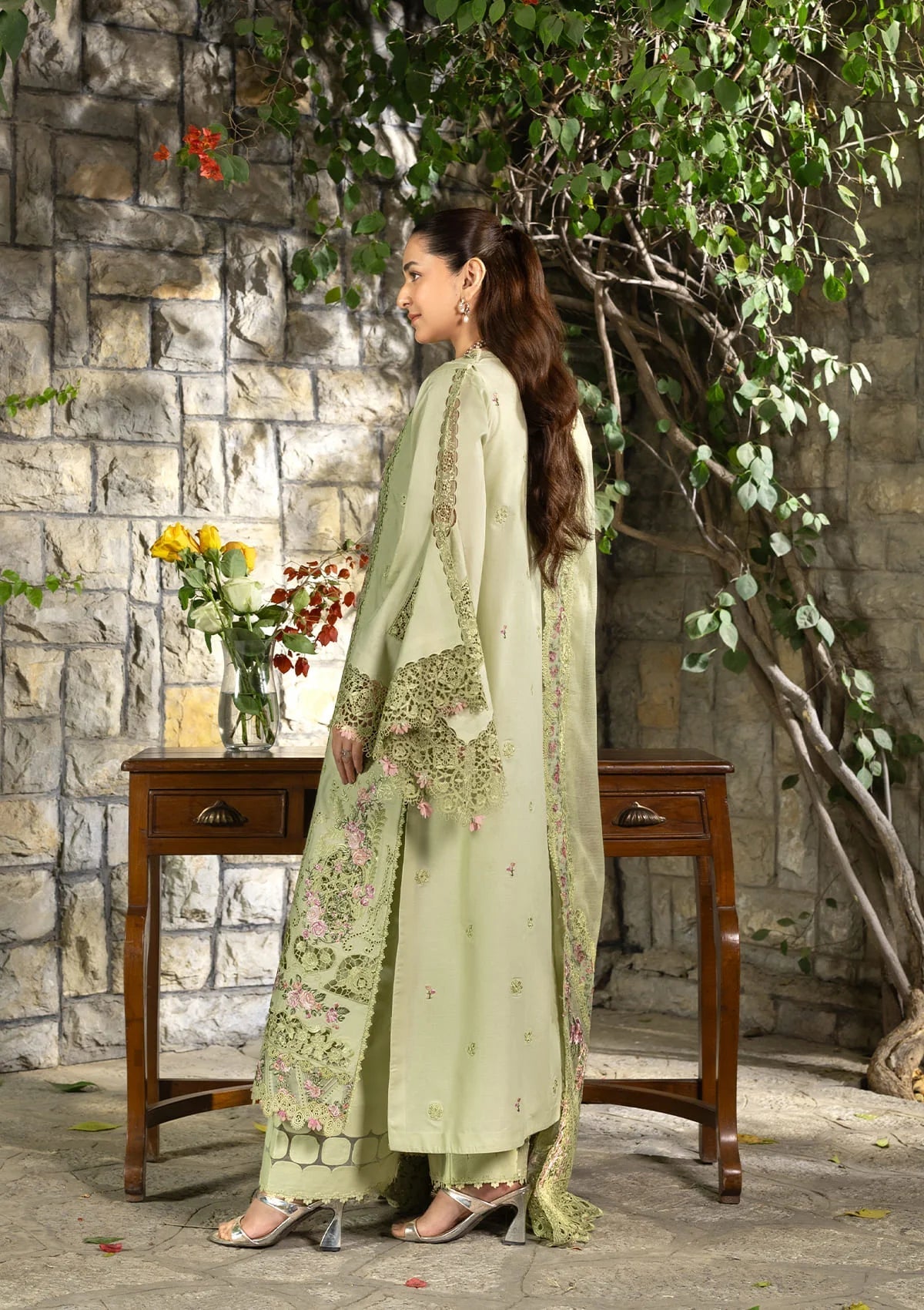 ELY-11 SPANISH MUSE | Elaf Premium | Luxury Lawn Collection Unstitched 2026