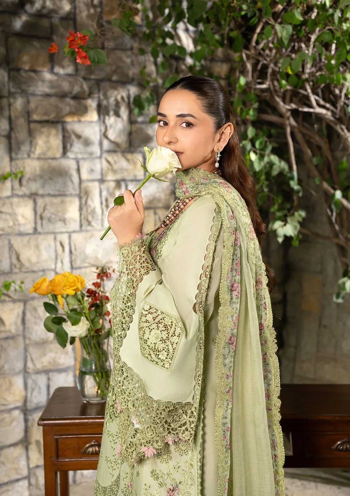 ELY-11 SPANISH MUSE | Elaf Premium | Luxury Lawn Collection Unstitched 2026