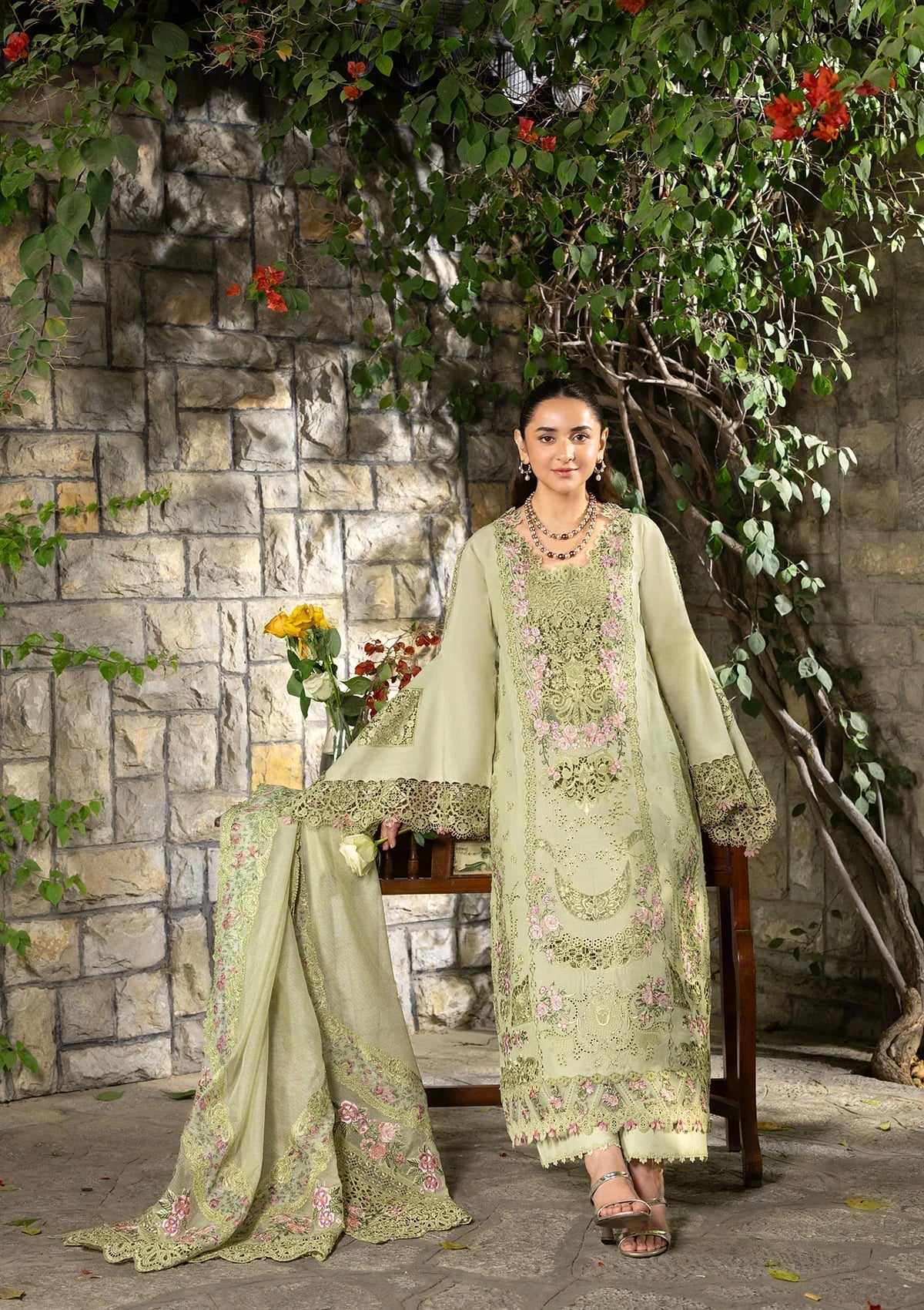 ELY-11 SPANISH MUSE | Elaf Premium | Luxury Lawn Collection Unstitched 2026