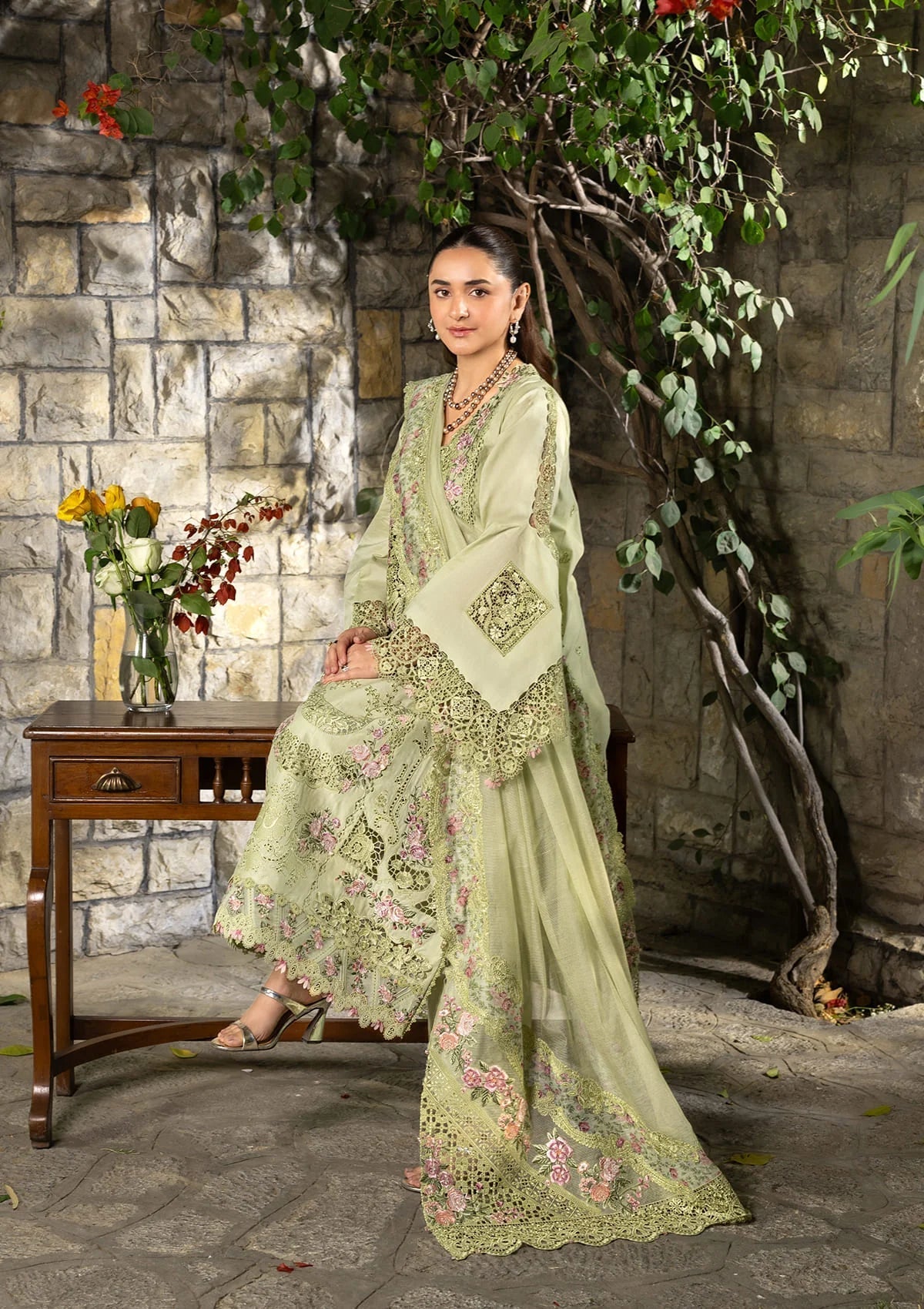 ELY-11 SPANISH MUSE | Elaf Premium | Luxury Lawn Collection Unstitched 2026