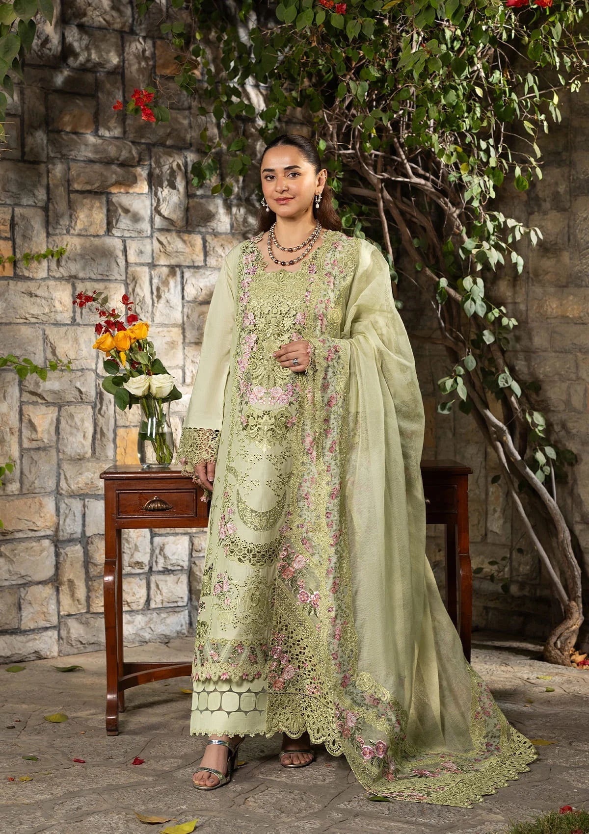 ELY-11 SPANISH MUSE | Elaf Premium | Luxury Lawn Collection Unstitched 2026
