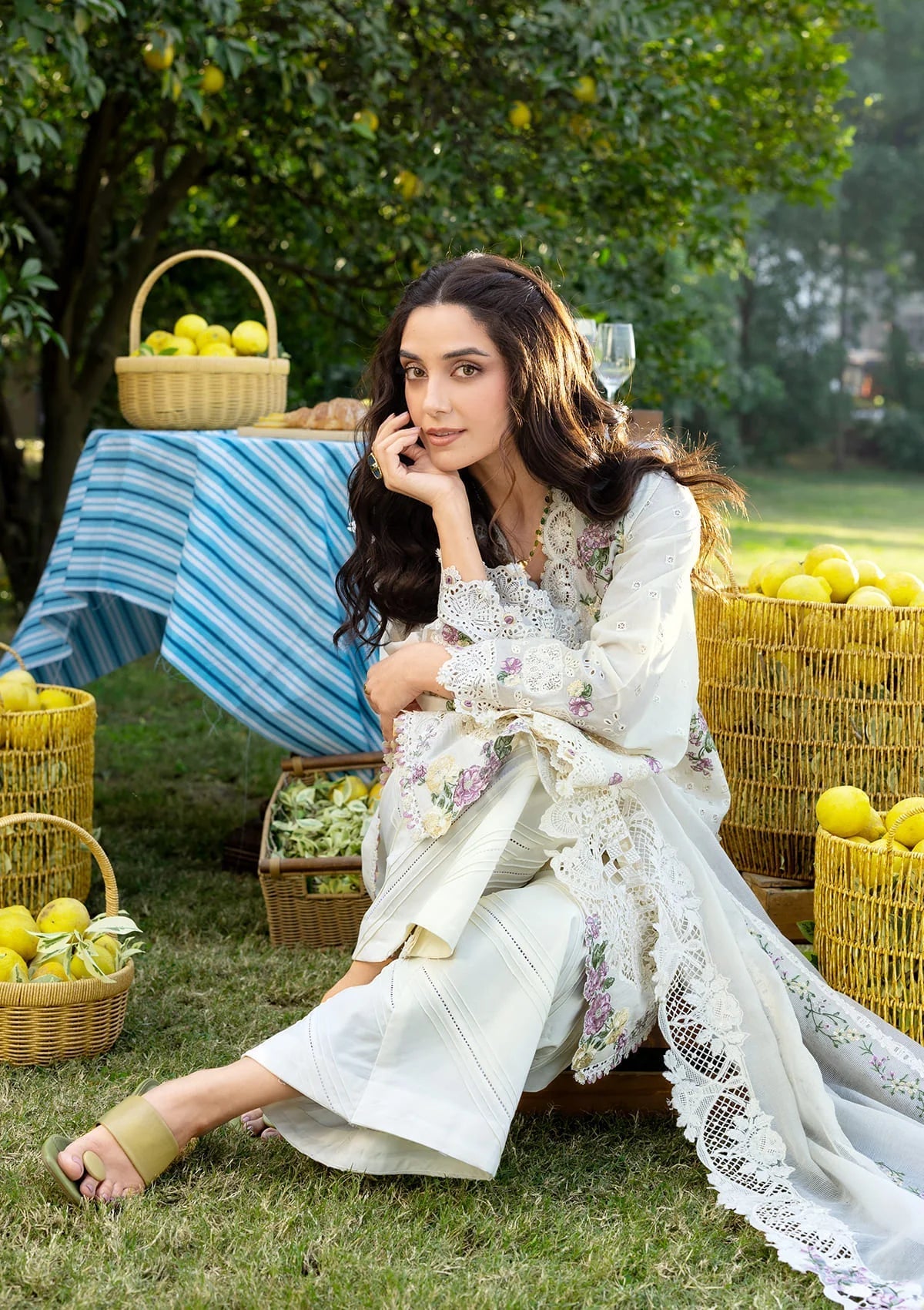 ELY-03A PERLE | Elaf Premium | Luxury Lawn Collection Unstitched 2026