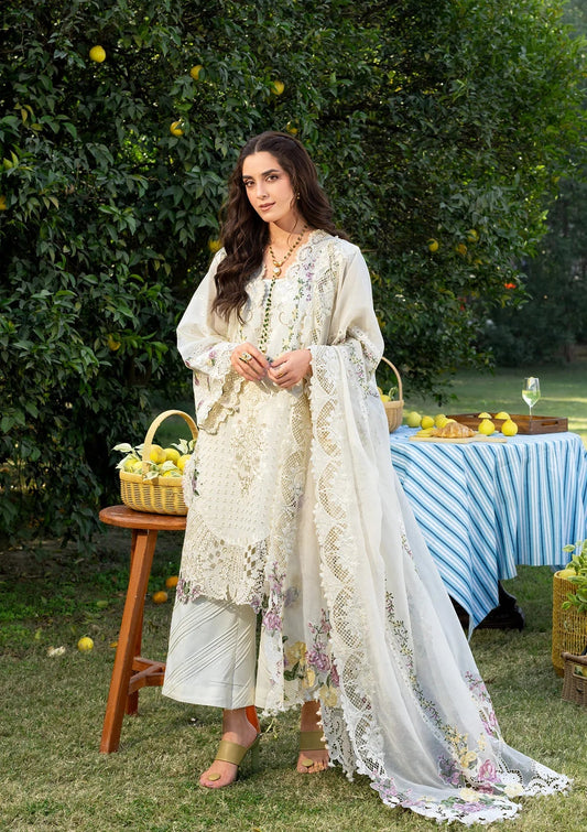 ELY-03A PERLE | Elaf Premium | Luxury Lawn Collection Unstitched 2026