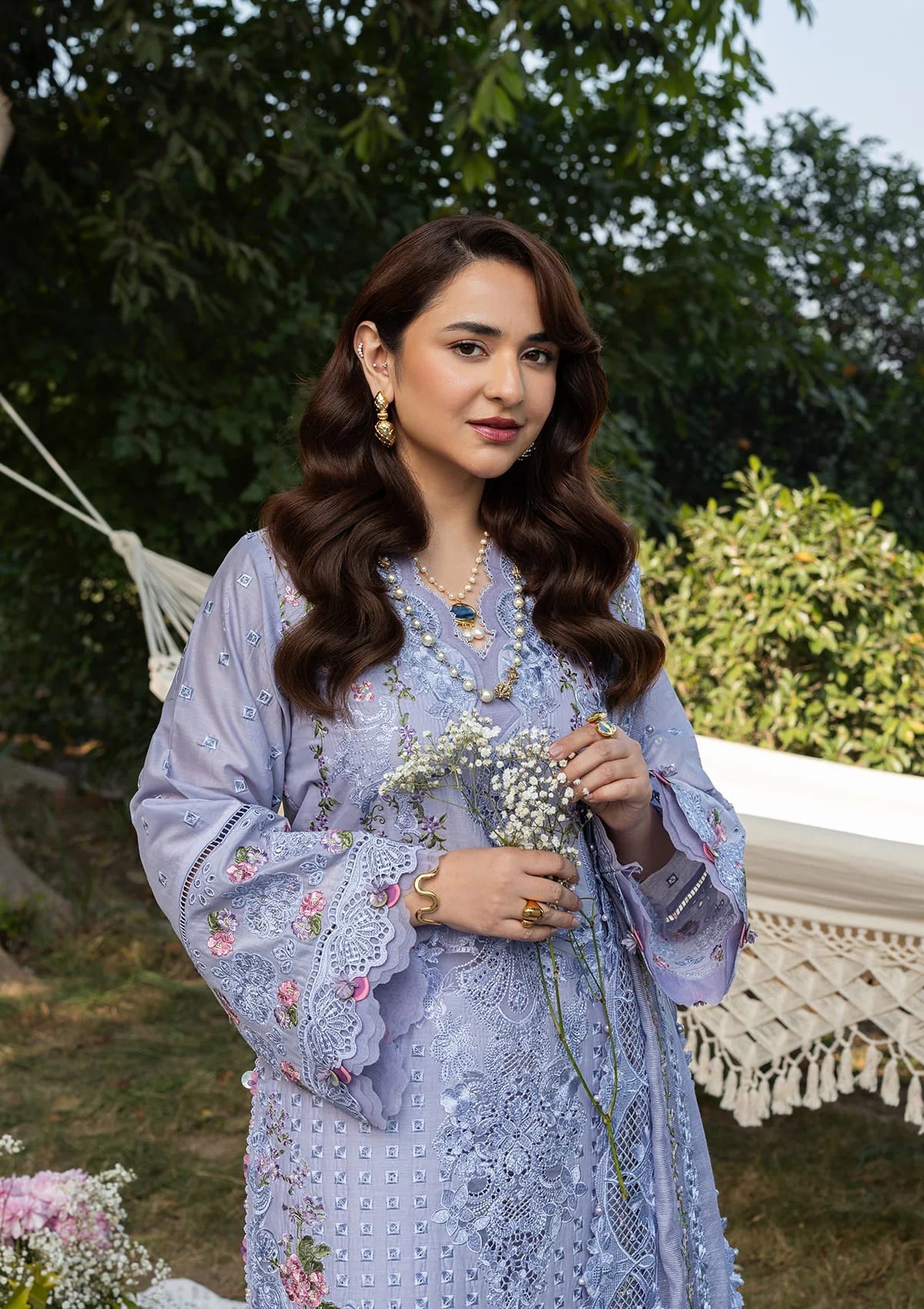 ELY-03B PARADISE | Elaf Premium | Luxury Lawn Collection Unstitched 2026