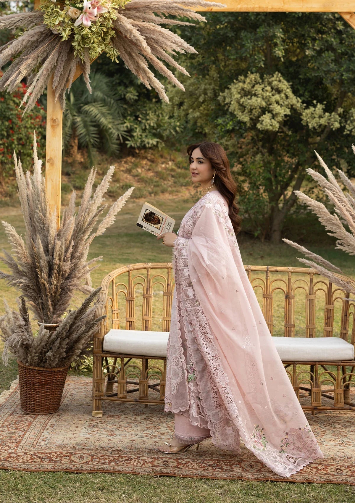 ELY-04A BLOOMING | Elaf Premium | Luxury Lawn Collection Unstitched 2026