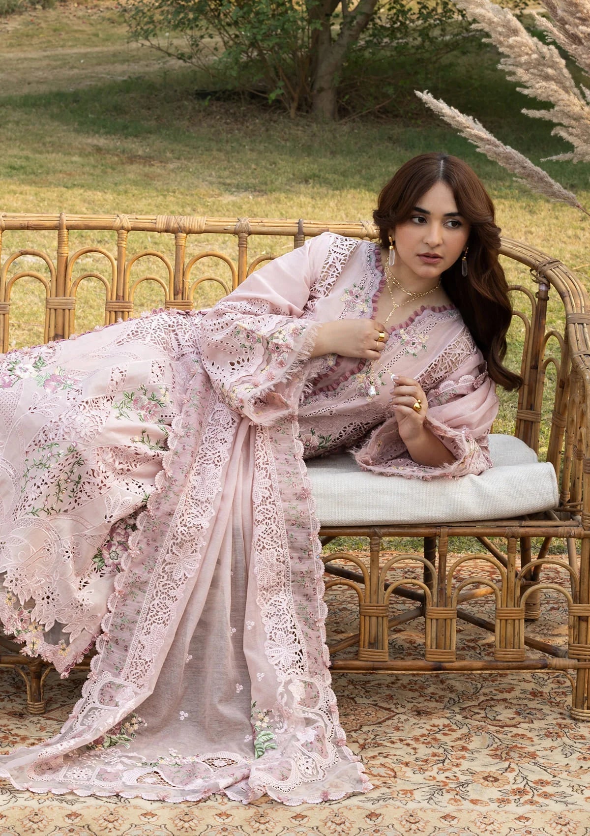 ELY-04A BLOOMING | Elaf Premium | Luxury Lawn Collection Unstitched 2026