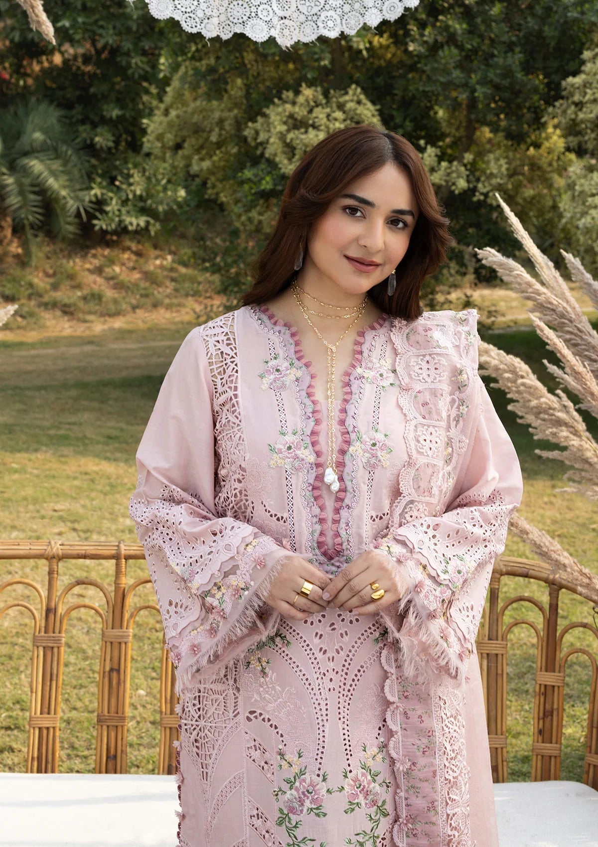 ELY-04A BLOOMING | Elaf Premium | Luxury Lawn Collection Unstitched 2026