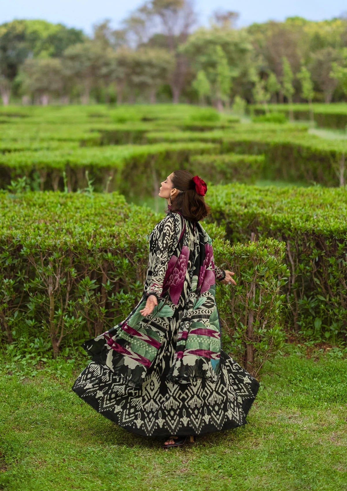 EPB-1B REGINA | Elaf Premium  | Bridgerton Prints Lawn Collection 2026
