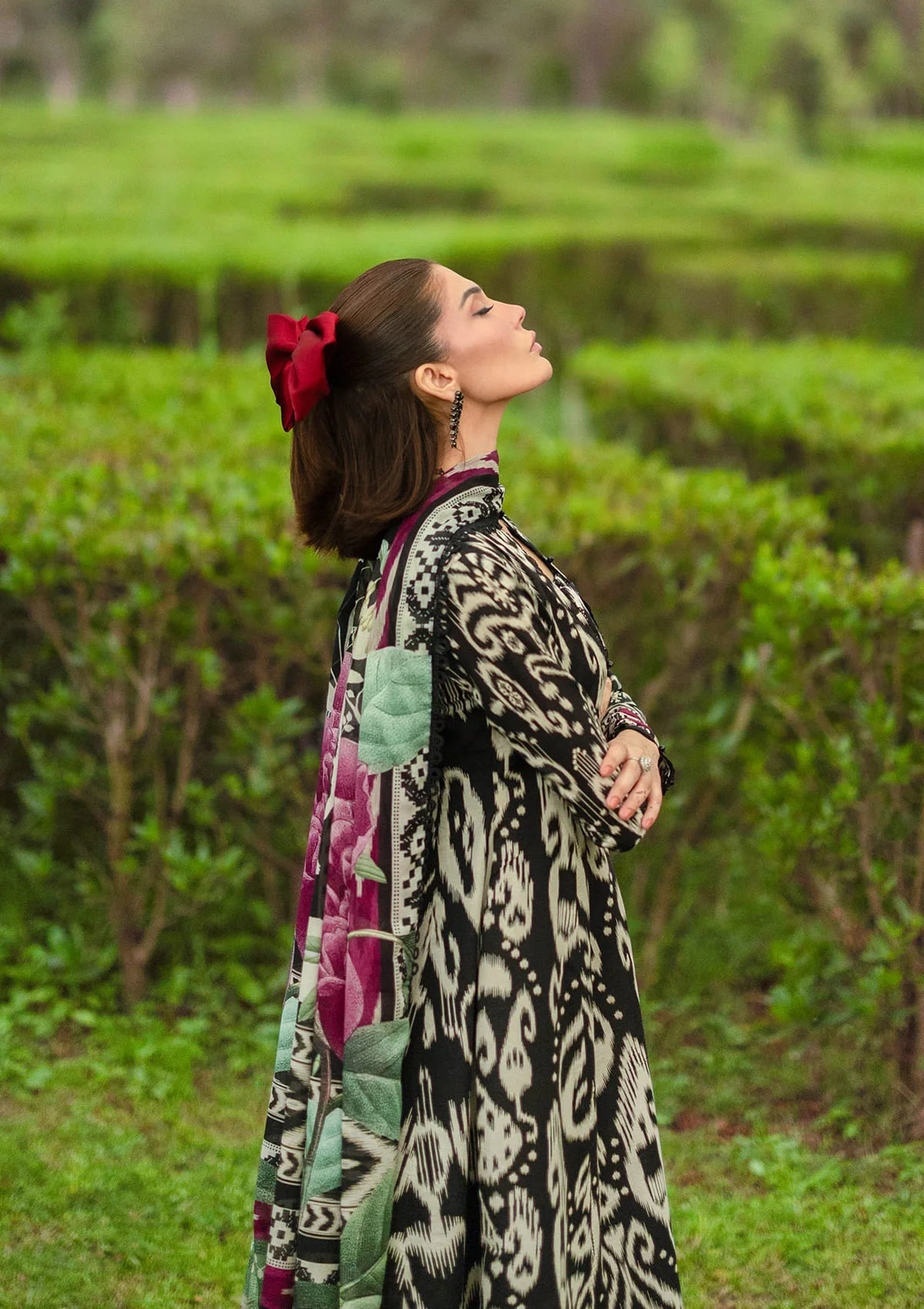 EPB-1B REGINA | Elaf Premium  | Bridgerton Prints Lawn Collection 2026