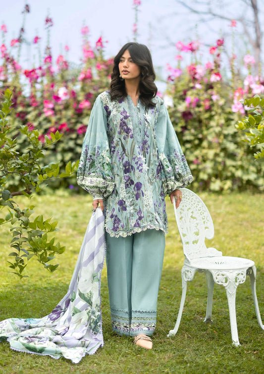 EPB-2B LADY EVER | Elaf Premium  | Bridgerton Prints Lawn Collection 2026