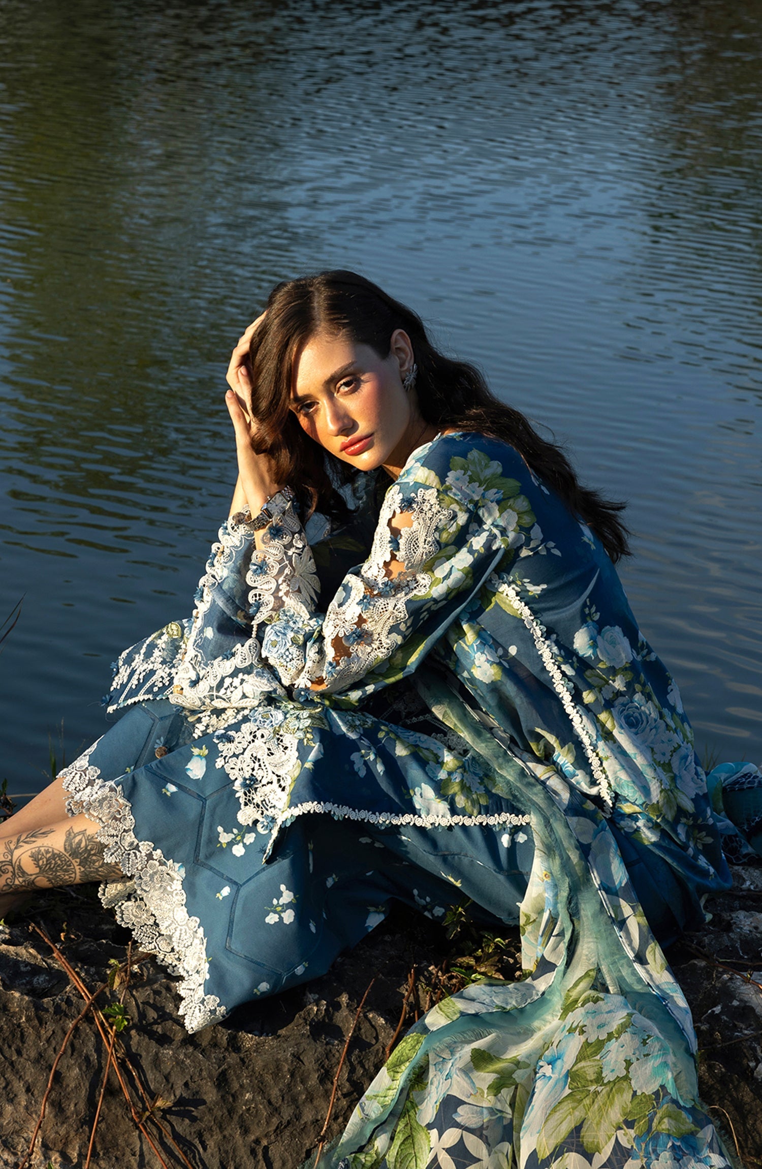 ESA-7B SEA ENCHANTRESS | Elaf Premium | Signature Lawn Collection 2026