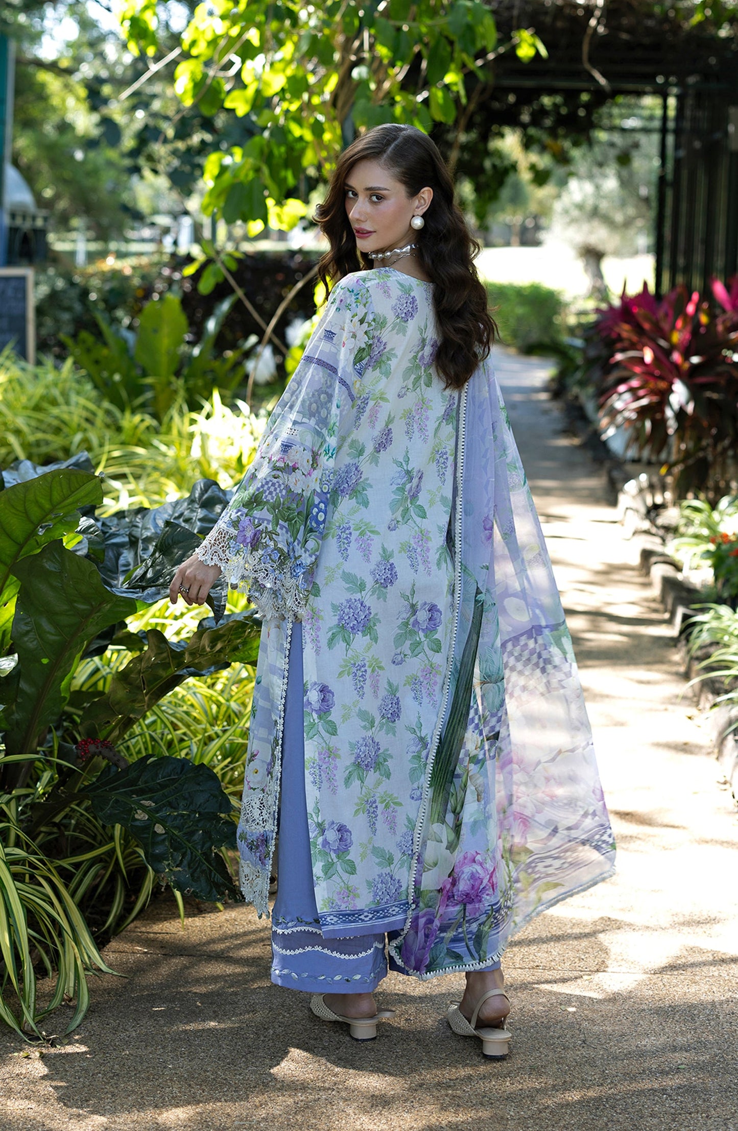 ESA-6A MOONLIT PETALS | Elaf Premium | Signature Lawn Collection 2026