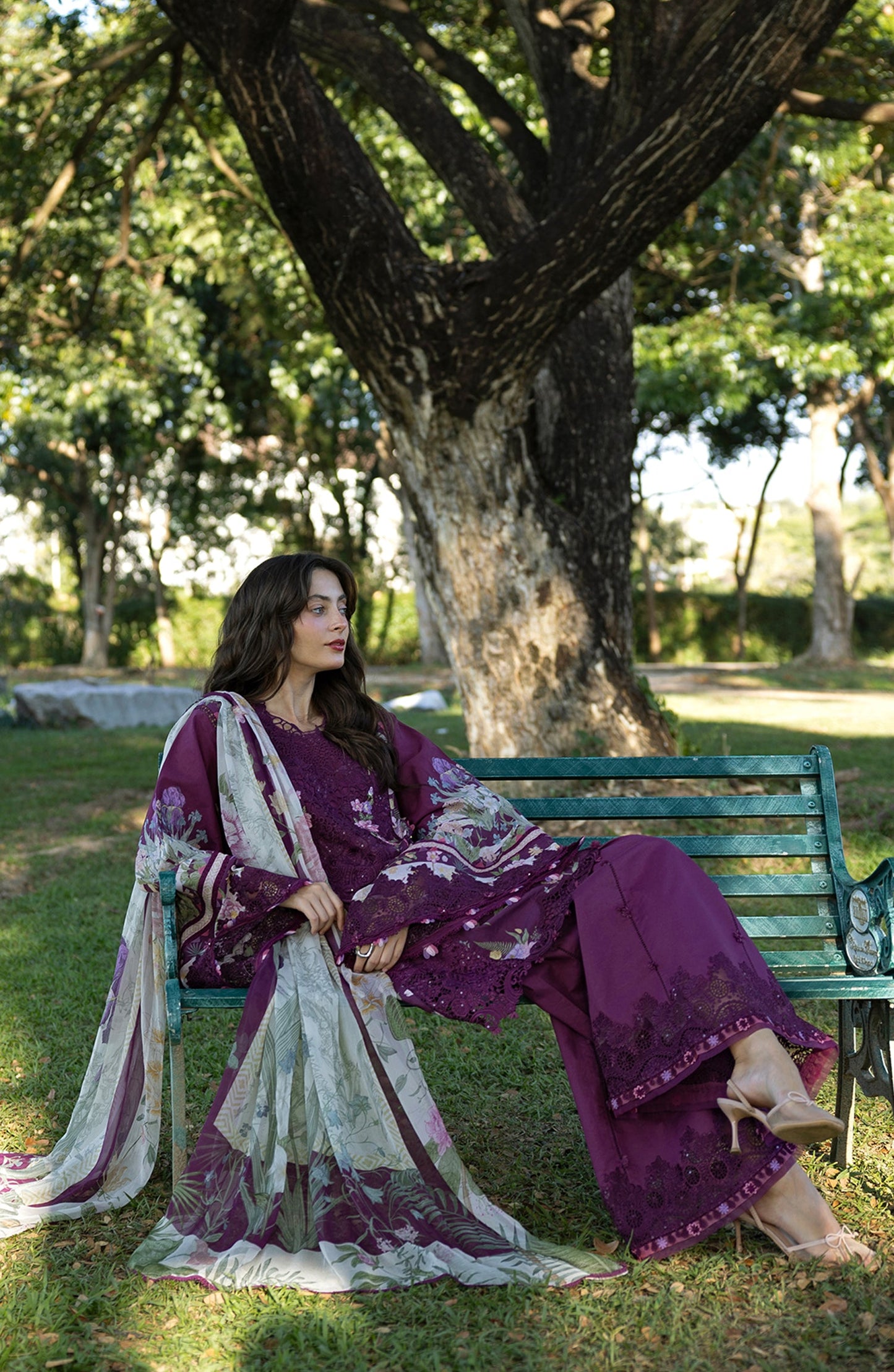 ESA-5B DARLING PLUM | Elaf Premium | Signature Lawn Collection 2026