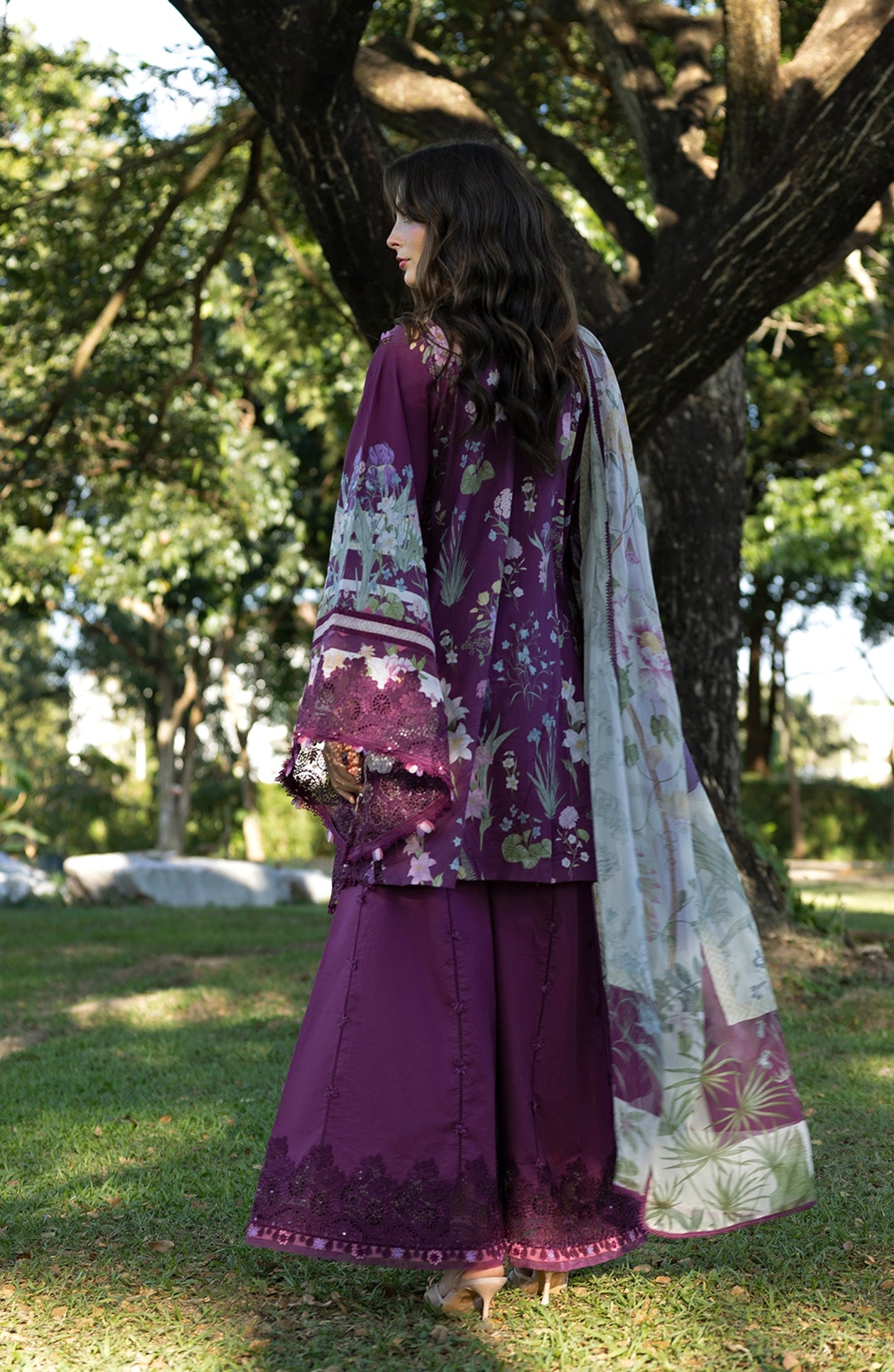 ESA-5B DARLING PLUM | Elaf Premium | Signature Lawn Collection 2026