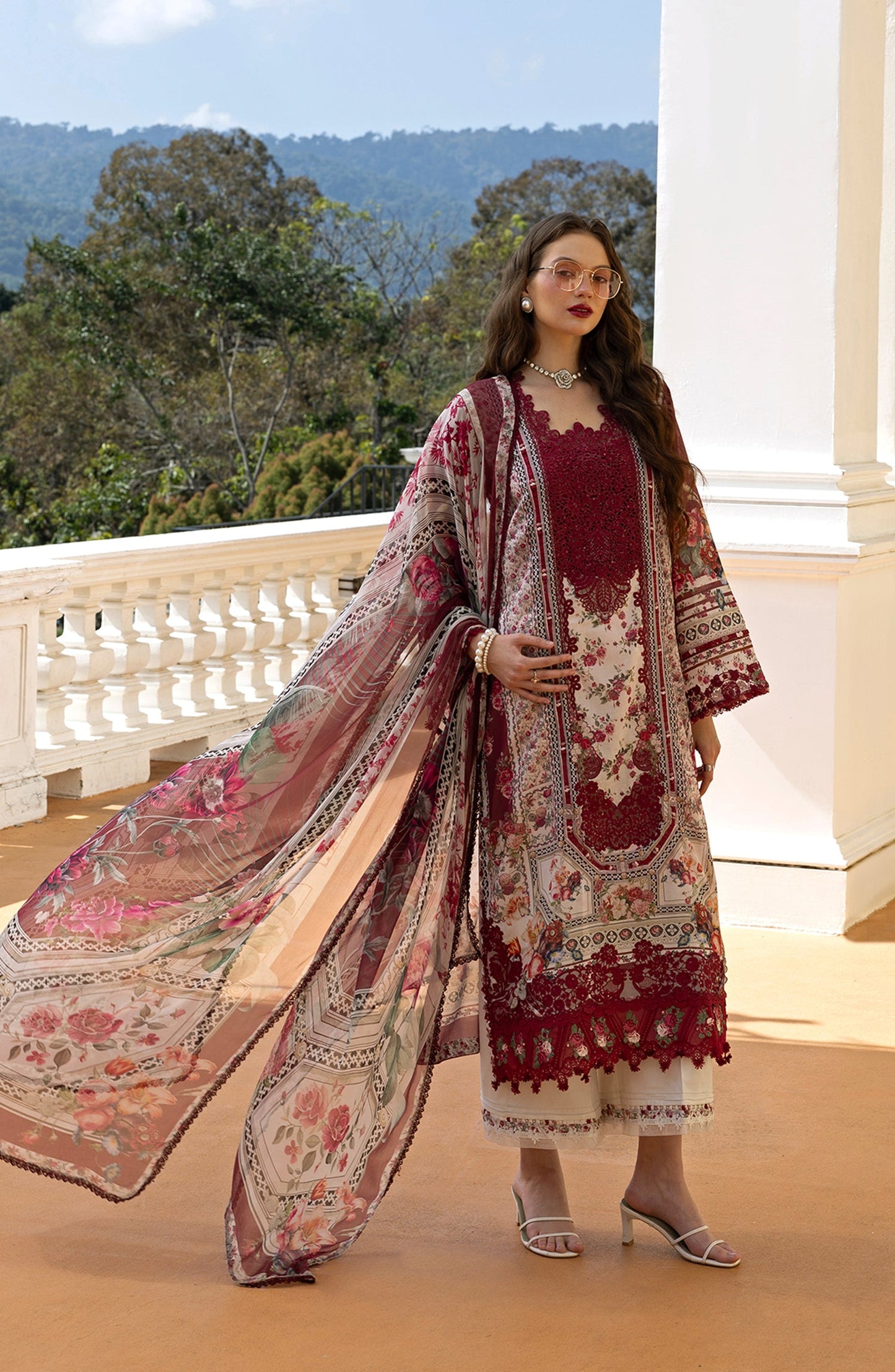ESA-2B RUBY LADY | Elaf Premium | Signature Lawn Collection 2026 