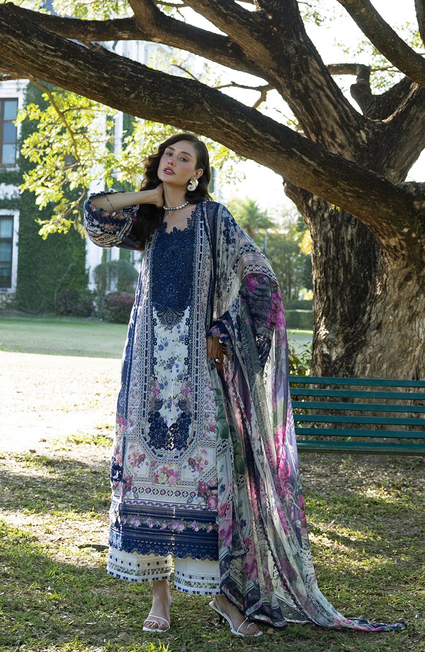 ESA-2A VERONICA | Elaf Premium | Signature Lawn Collection 2026
