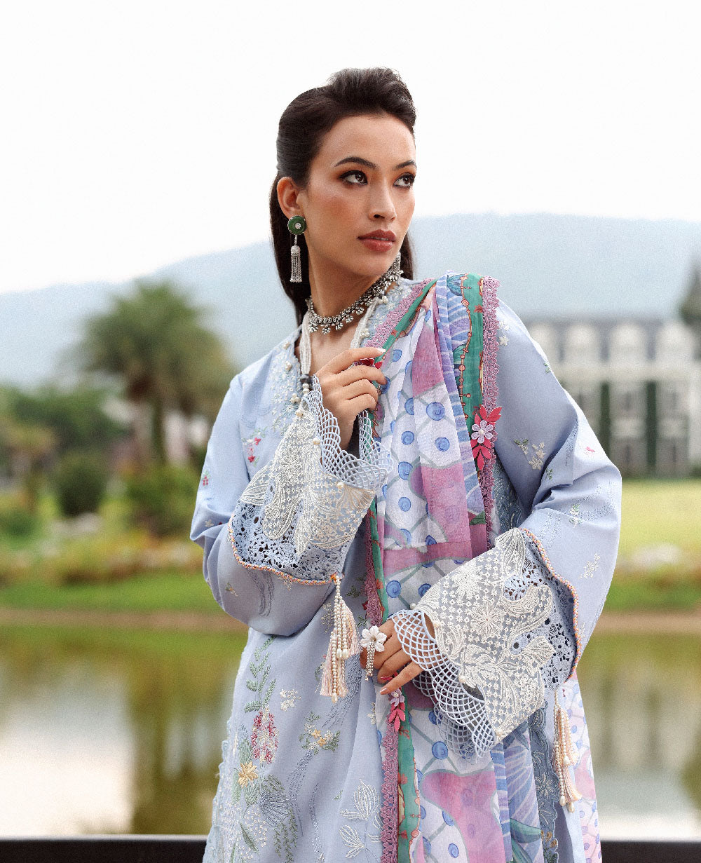 Elowen | Republic Womenswear | Lilas Summer Lawn Collection 2026