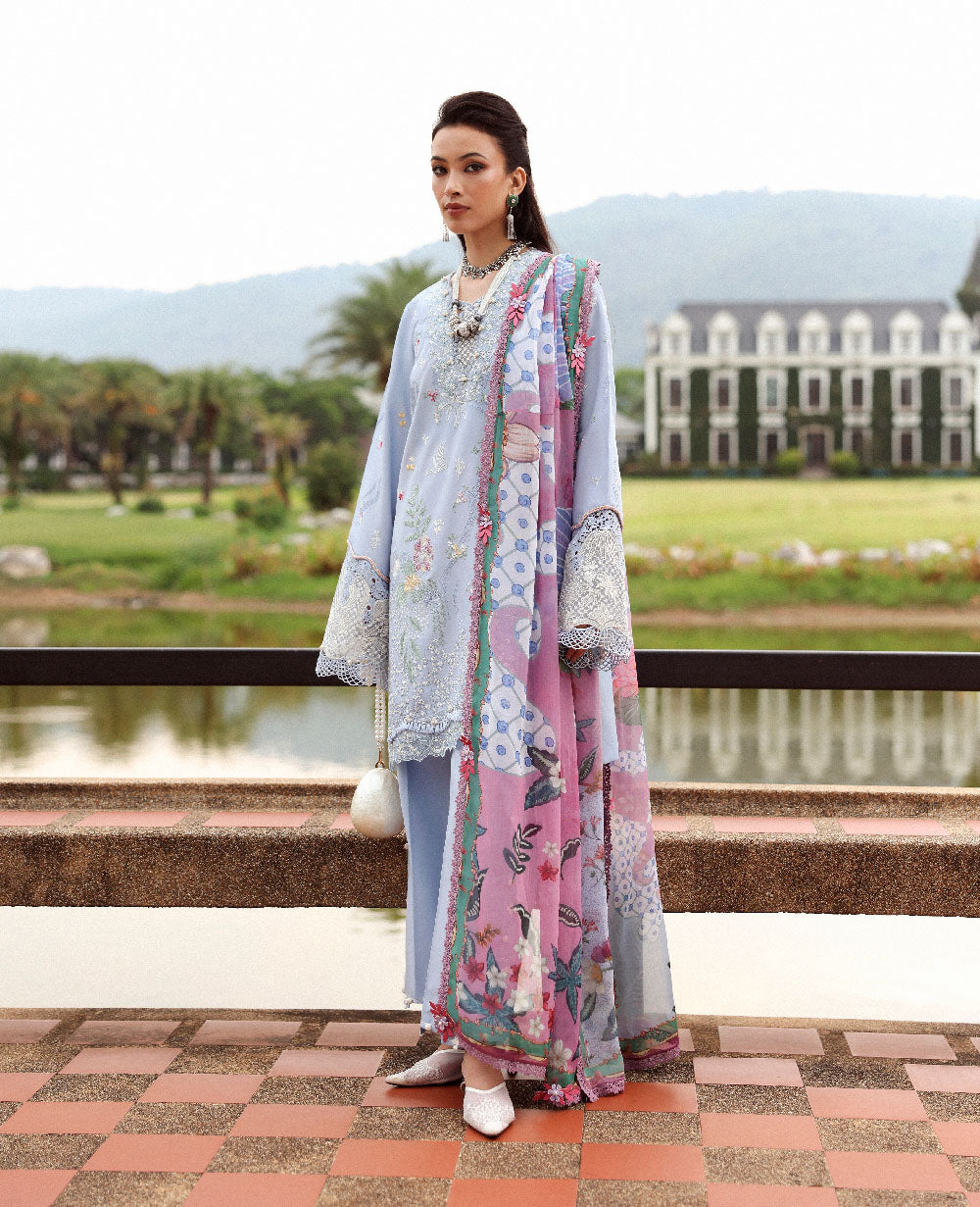 Elowen | Republic Womenswear | Lilas Summer Lawn Collection 2026