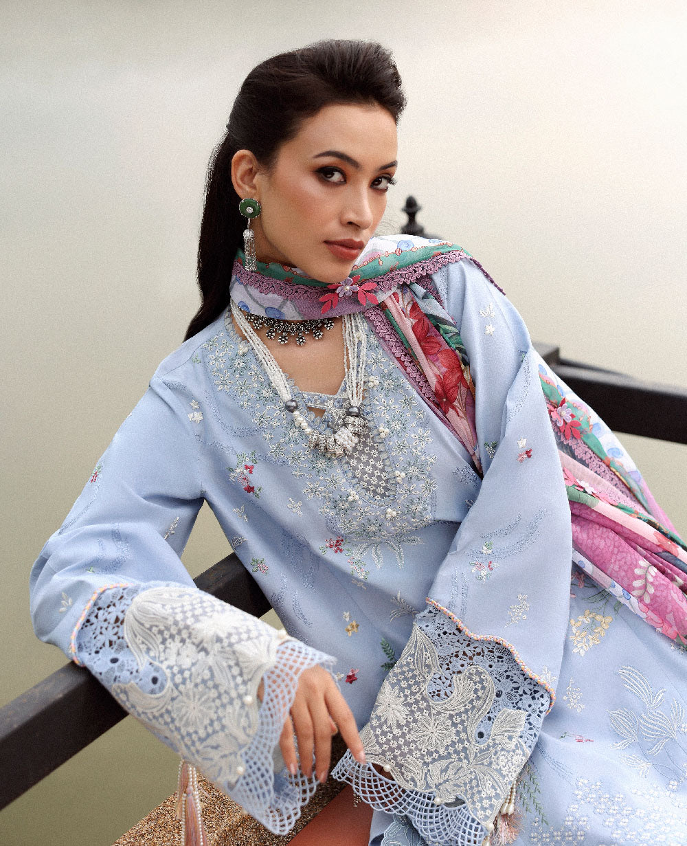 Elowen | Republic Womenswear | Lilas Summer Lawn Collection 2026