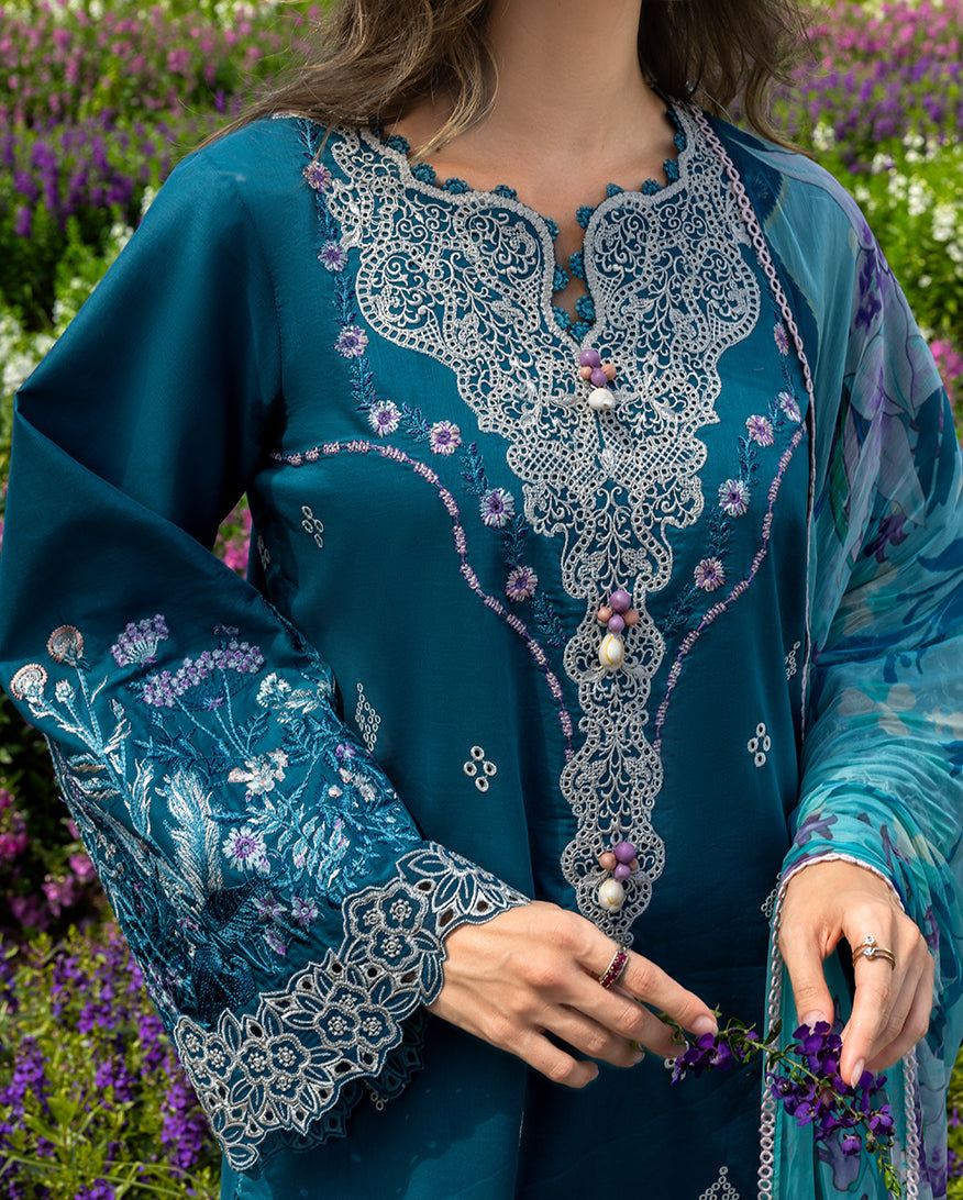 Emerald Fern | Mushq | Hemline The Secret Garden Lawn Unstitched Collection 2026 