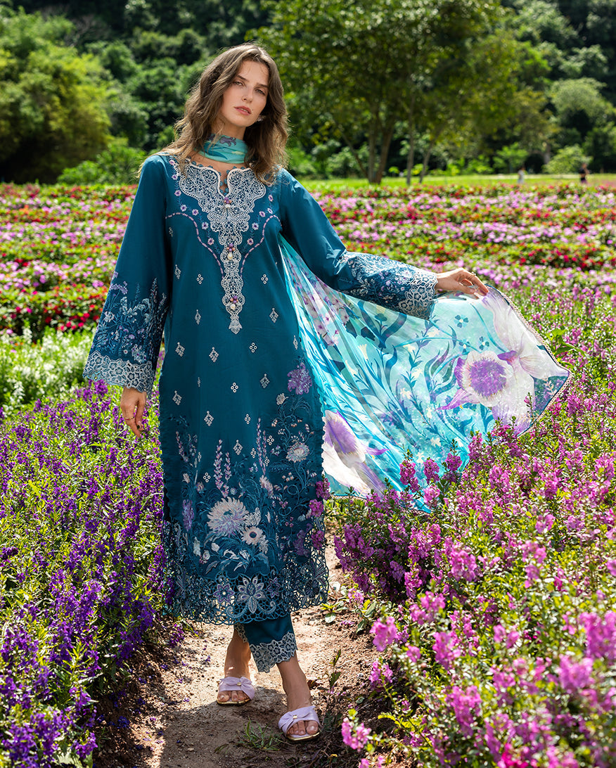 Emerald Fern | Mushq | Hemline The Secret Garden Lawn Unstitched Collection 2026 
