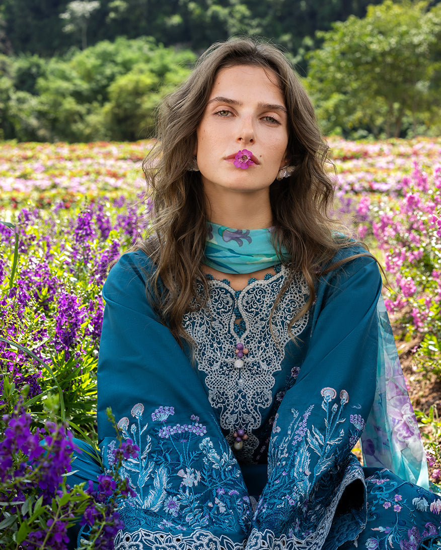 Emerald Fern | Mushq | Hemline The Secret Garden Lawn Unstitched Collection 2026 