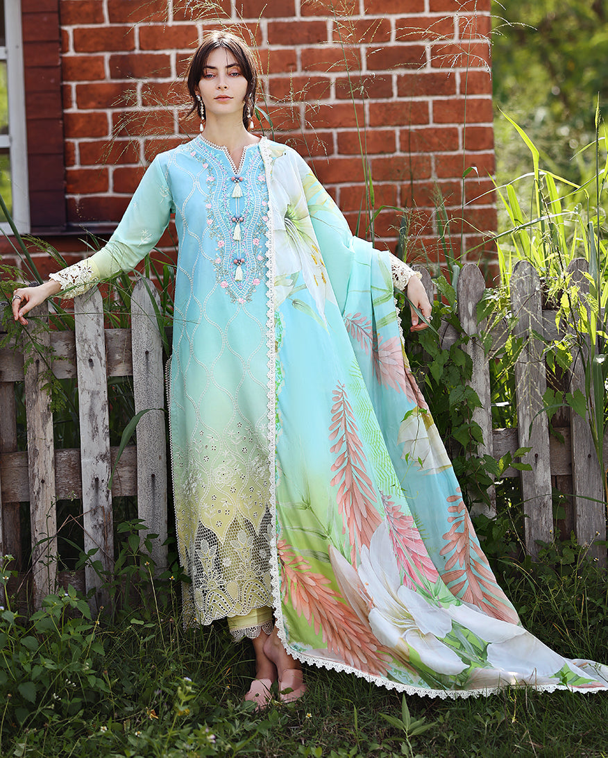 Ethereal Pause | Mushq | Solace Ombre Chikankari Collection 2026