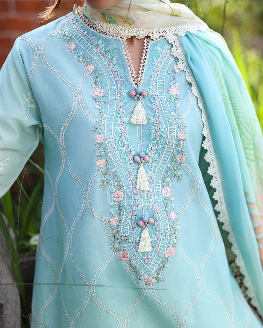 Ethereal Pause | Mushq | Solace Ombre Chikankari Collection 2026