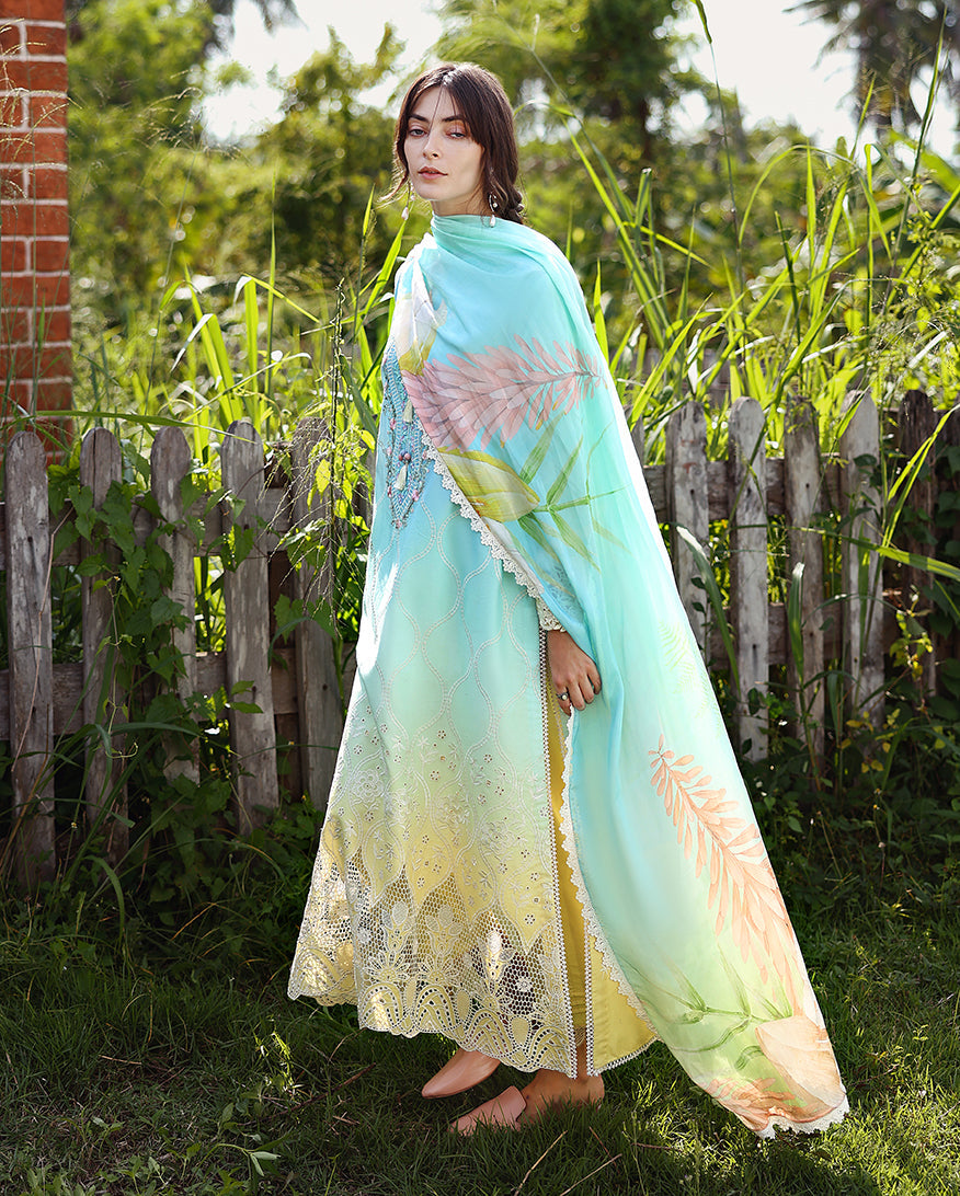 Ethereal Pause | Mushq | Solace Ombre Chikankari Collection 2026